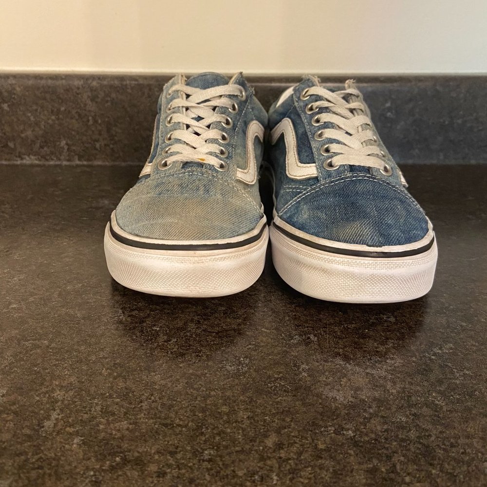 Vans Old Skool 'Acid Denim' Sneakers - Size 6.5 - Picture 3 of 9